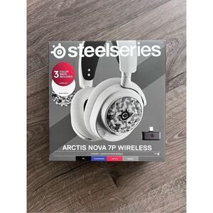 SteelSeries Exclusive Nova 7 Headset with Booster Pack ,New sealed box